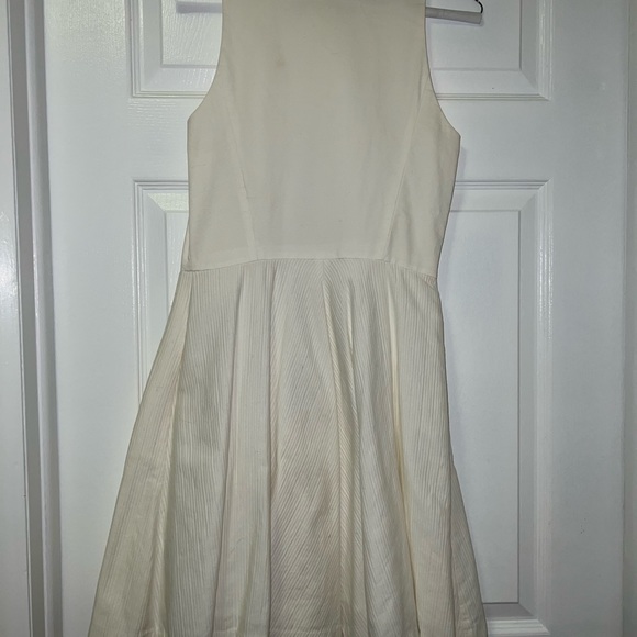 Off White Armani Exchange Mini Flowy Dress - Picture 4 of 7